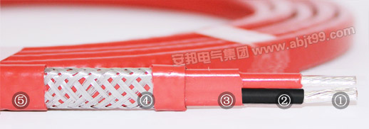 HCL串聯(lián)式恒功率電伴熱帶電熱帶(圖2) HCL串聯(lián)式恒功率電伴熱帶電熱帶(圖2)