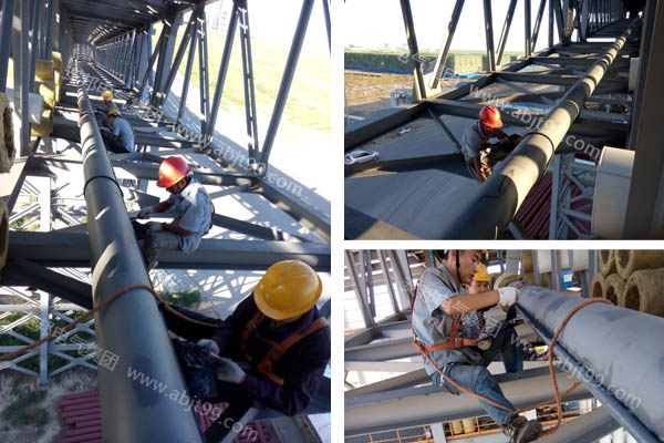 京糧集團(tuán)高空糧油管道采用我公司電伴熱保溫項(xiàng)目(圖2) 京糧集團(tuán)高空糧油管道采用我公司電伴熱保溫項(xiàng)目(圖2)